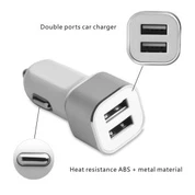 Caricabatteria da auto doppio USB personalizzato Quick 2 per telefono cellulare