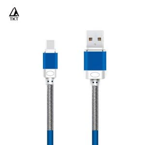 Cavo di ricarica di tipo C Cavo USB a molla di ricarica rapida