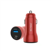 Caricabatteria da auto USB mini cellulare colorato