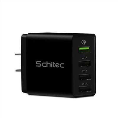 Spina a muro USB a 4 porte di alta qualità