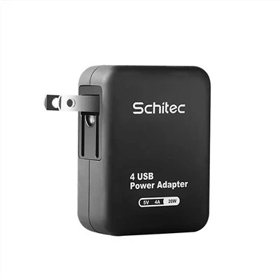 Caricatore da viaggio USB singolo con presa USB con tecnologia Qc 3.0