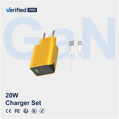 Set di caricabatterie da 20 W.